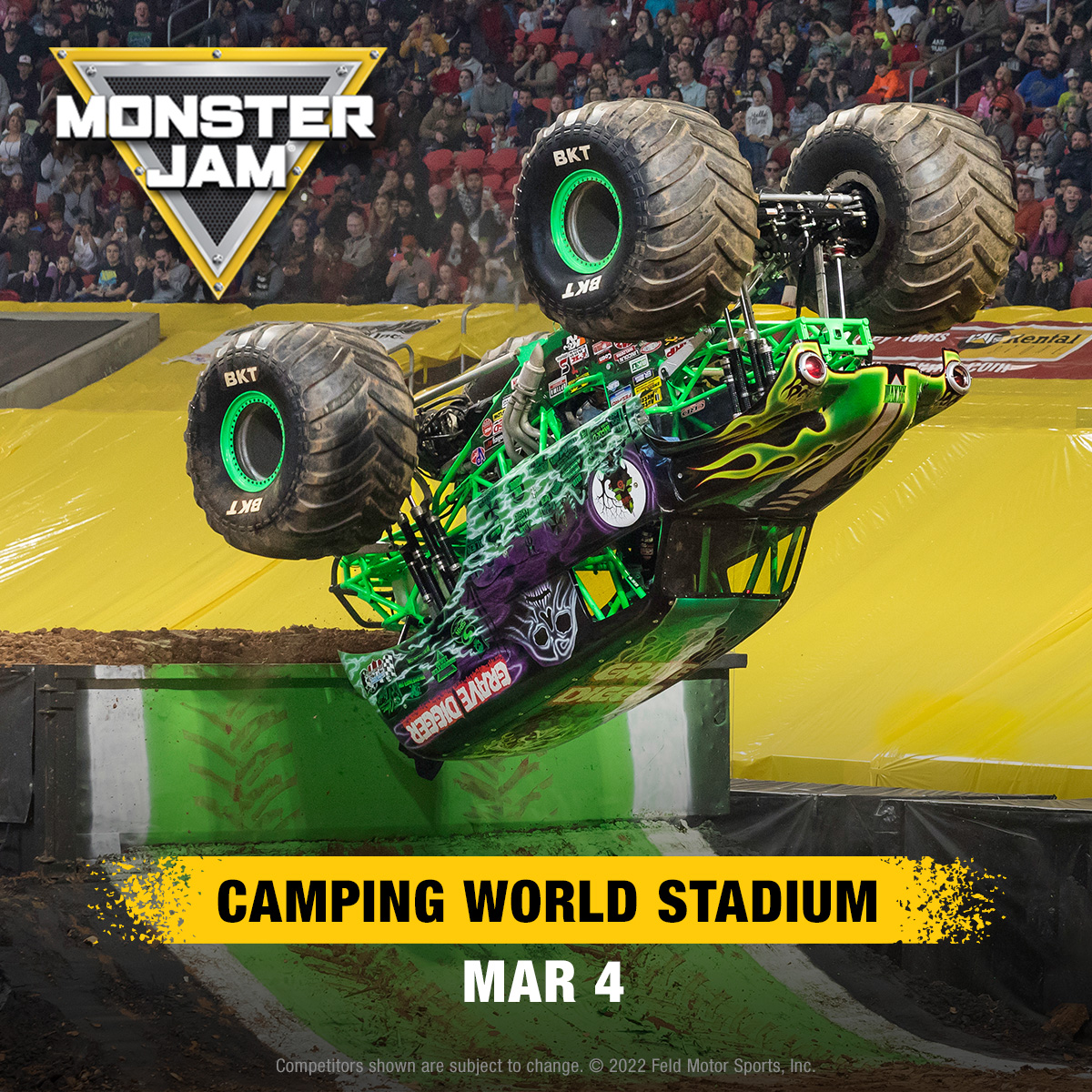 Monster Jam Coming To Orlando March 4th