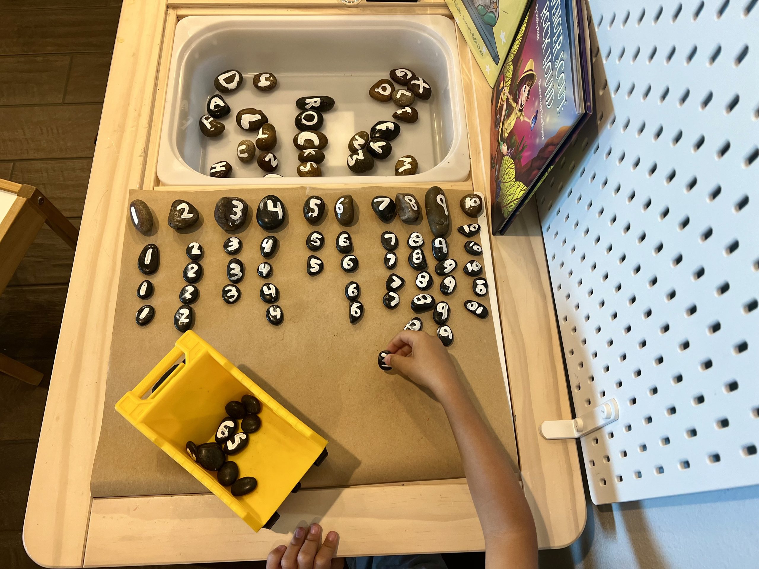 Learning with Rocks: A Fun, Hands-On Way to Explore Letters and Numbers