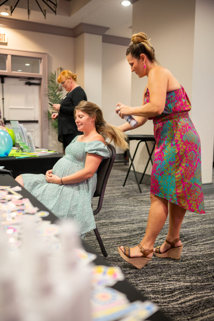 Pampering at Space Coast Mom Life Soirée